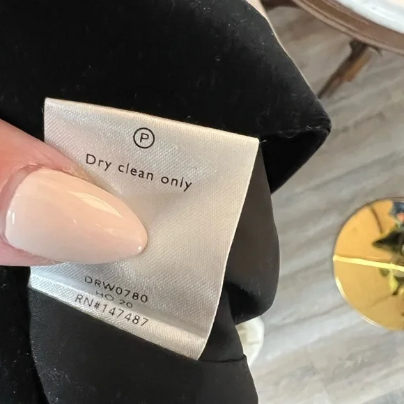 Draper James Black Dress with Lace Sleeves - Picture 11 of 11